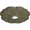 Ekena Millwork Rotherham Ceiling Medallion (Fits Canopies up to 3 1/2"), 18"OD x 3 1/2"ID x 1 1/2"P, Spartan Stone CM17ROSSF - alternate 2
